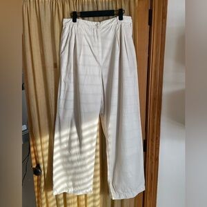 A.P.C white trousers size 40